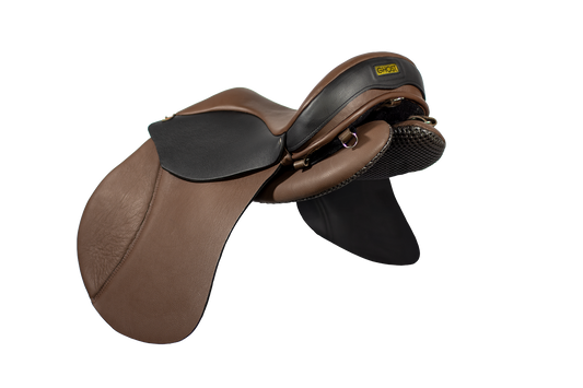 Equestrian Saddle GHOST Italy Line C rear view