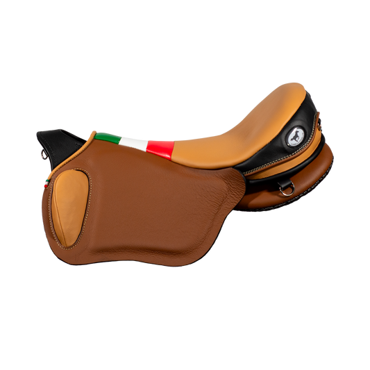 Sella equestre GHOST E Velocity endurance vista laterale